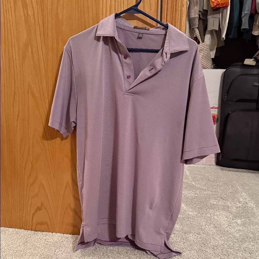 Peter Millar Lavender Polo Shirt